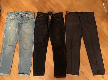 parca salvar modelleri: Klassik kişi şalvarı – tünd boz rəngdə Xüsusiyyətlər: - Kəsim — 3