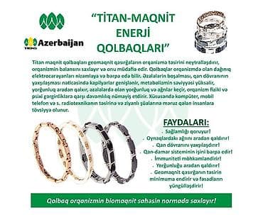 Bilərziklər: * Titan Maqnit Müalicəvi BioEnerji Qolbaqlar * -Depoda Bitdi! Son — 3