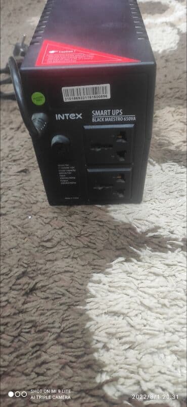 videokartlar: Yupies intex batareyasi yoxdu tek ozudu ozu iwlek veziyyetdedi 650 vt — 3