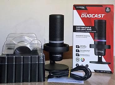 shure mikrafon: İşlənmiş Simli Mikrofon HyperX — 7