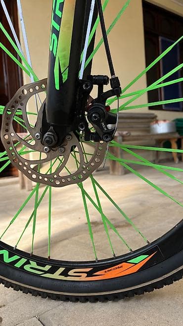 aurus velosiped: STRIM Q7R dağ velosipedi velosiped TEPTEZE xüsusi qaracda saxlanlıb — 5