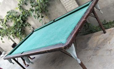 купить стол для бильярда: Bilyard masası - Klassik 6 ciblə (4 künc, 2 yan) bilyard masası - — 3