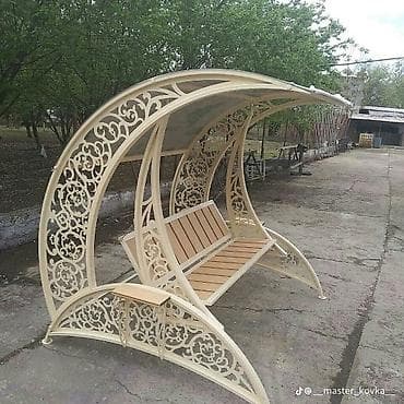 qamak yellencek: Divan-yelləncək, Zontikli, Metal — 8