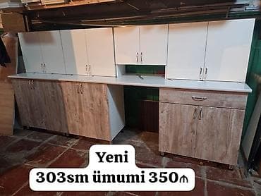 meb: Mətbəx mebeli satılır 350₼. Ölçü 3.03. **Yenidir**. Ünvan — 2