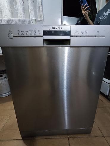 Qabyuyan maşın Siemens, Tam qabaritli (60 sm.), Quraşdırılan, İşlənmiş — 7