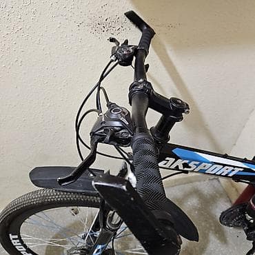 AKSPORT qatlanan dağ velosipedi - Çərçivə: qatlanan, alüminium