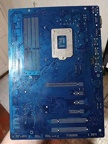 Материнские платы для ПК: Материнская плата для ПК Gigabyte Z77P-D3, Б/у — 3