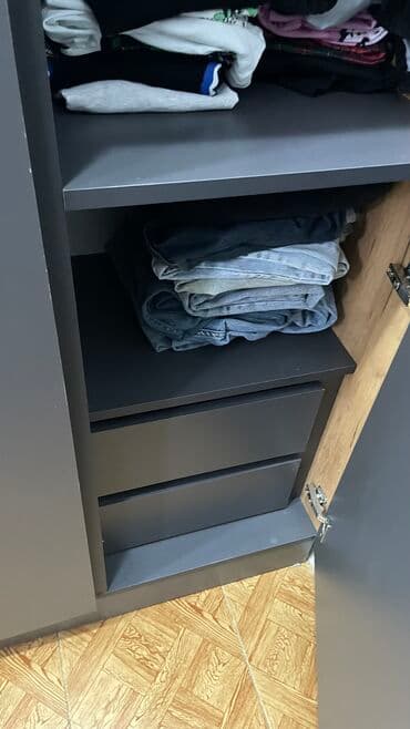 Divan və masa dəstləri: Yeni, Açılan, 4 qapılı Düz dolab, Qarderob, paltar dolabı — 3