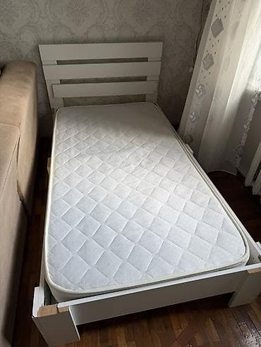 matraş: Təknəfərlik çarpayı, Matras ilə, Siyirməsiz — 2