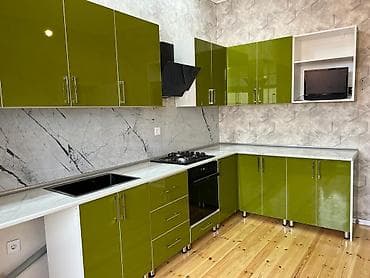 atmalar: Sifarişlə mətbəx dəsti, Özü çəkən petlələr, MDF, Kredit var, Pulsuz çatdırılma, Rayonlara çatdırılma — 6