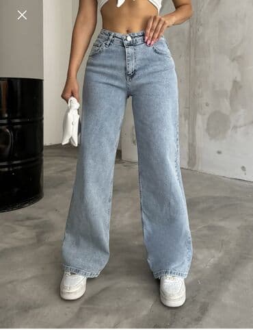 zara jeans: Cinslər, Zara, S (EU 36), rəng - Mavi — 1