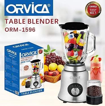 pad 5: Blender ORM-1596 – 2-i 1 mətbəx blendi Xüsusiyyətlər: - Güc: 2000W - — 4