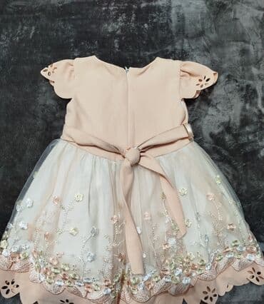 Пиджаки: Məhsul: Qız uşağı üçün zərif ziyafət/libas - Rəng: Şaftalı tonlarında — 2