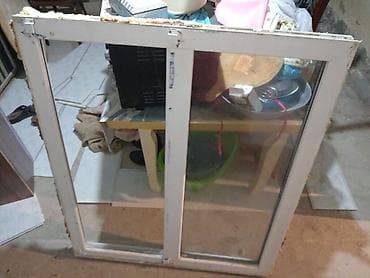 Santexnika: PVC qapı-pəncərə dəsti - Material: Ağ rəngli PVC profil - Şüşə: İkili — 2