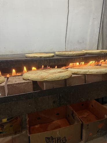 soba silver: Qaz ilə işləyən soba, Çörək — 4
