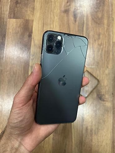 batareya şarj: IPhone 11 Pro Max, 64 GB, Zəmanət, Simsiz şarj, Face ID — 1