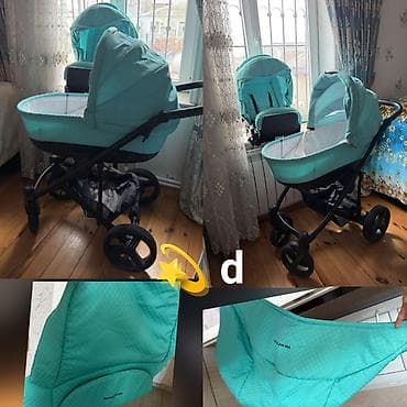 Dilek Magnum bebetto 80 azn satilir. Uşaq arabası 2-in-1 (beşik və