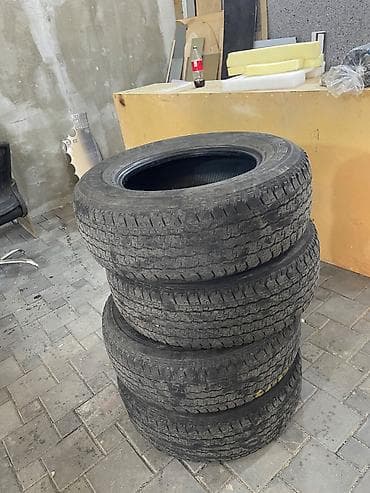 16 şam disk: İşlənmiş Şin Bridgestone 265 / 65 / R 17 — 1