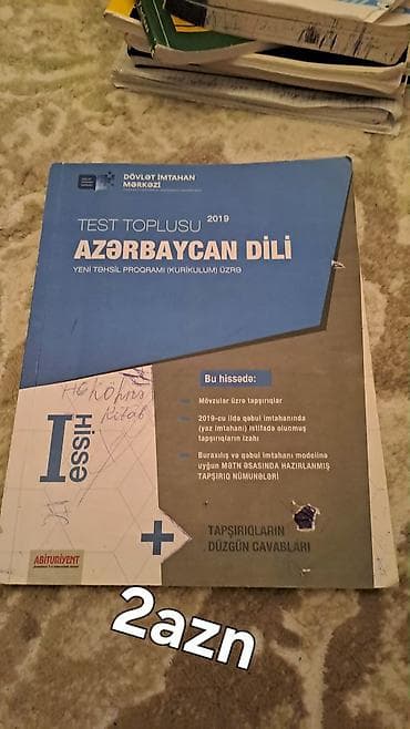 İdman və hobbi: Məhsul: Riyaziyyat qiymətləndirmə tapşırıqları kitabları - 6-cı sinif — 10
