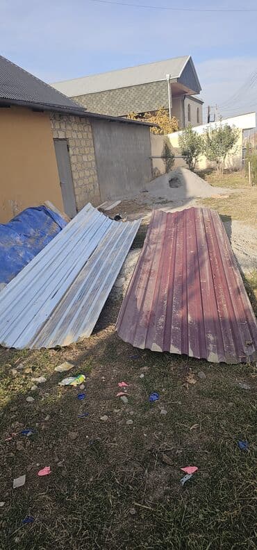 Metal məhsulları: Profil metal dam/örtük vərəqləri - Material: sinklənmiş/profilli — 4