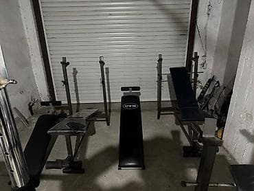 Musiqi alətləri: Tek tekde satilir! Çoxfunksiyalı trenajor skamyası – ştanq üçün — 6