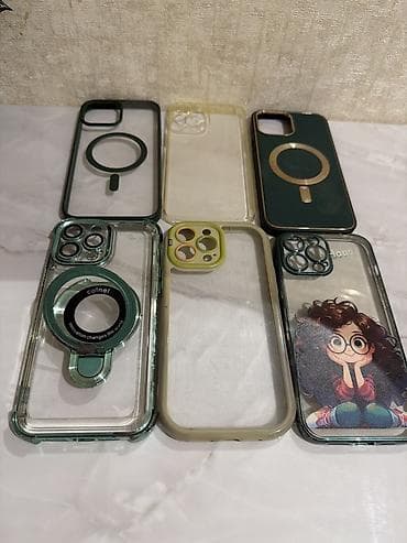 IPhone 13 Pro Max üçün müxtəlif qoruyucu kaburalar və aksesuar dəsti