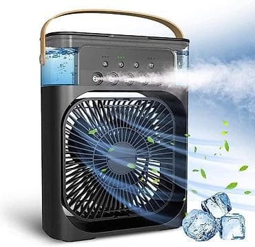 ventil: Su ilə işləyən mini sərinkeş USB girişli 3 Sürətli İşıqlı . ❄️ — 8