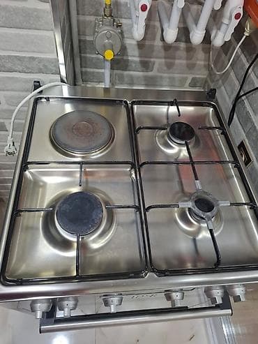Qarışıq sobası Ayrıca dayanan, 4 gözlü, İşlənmiş — 2