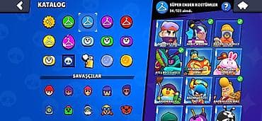 brawl stars pulsuz hesablar: Brawl stars hesabı 43k+ 2022de açılıb çoz degerli kostumler var — 5