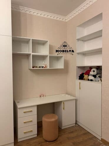 tuba: Təknəfərlik çarpayı, 2 tumba, Dolab, Komod, Azərbaycan, Yeni — 3