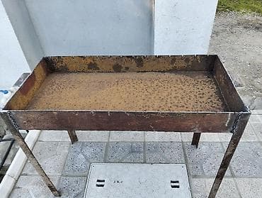 Toxumlar: Metaldan hazırlanmış manqal/sac ocağı - Material: qalın polad/metal — 1