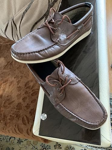 ayaqqabi kisi: Kişi mokasinləri – qəhvəyi rəng - Üst material: yumşaq dəri effekti — 2