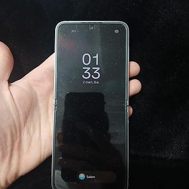 samsung 1202: Samsung Z Flip, 256 ГБ, цвет - Серебристый, Face ID — 1