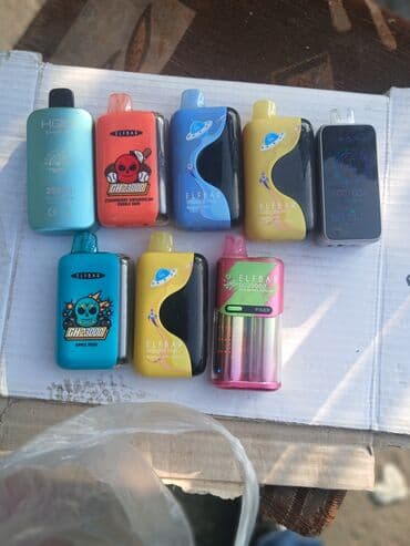 Bir dənəsi 10 manata islək vəziyyətdə. Birdəfəlik elektron siqaretlər