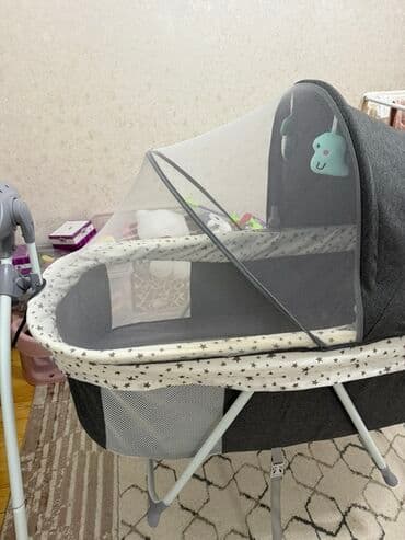 uşaq taxta qumqabısı: Elektrikli beşik — 4