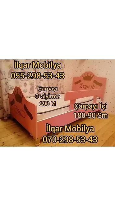 usag yellencek: Oğlan üçün, Yeni, Çarpayı, Bazalı, Matrassız, Siyirməsiz — 2