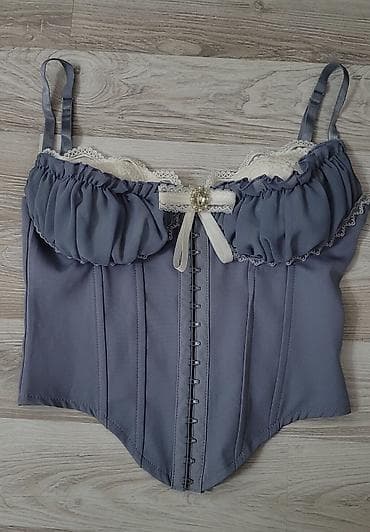 3 days krem: Qadın korset-top Geyinilməyib
Razmer S
- Rəng: pastel göy — 1