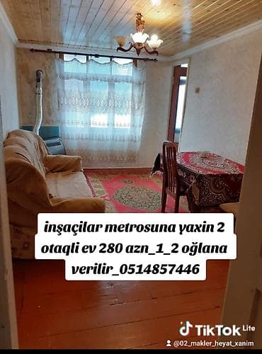 80 м², 2 комнаты, Газ, Электричество, Водопровод