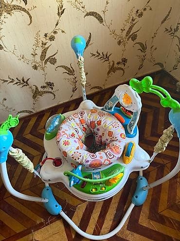 Uşaq üçün interaktiv tullanqa/jumperoo - Dairəvi konstruksiya: 4