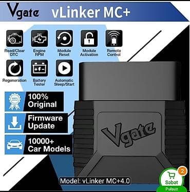 cesqa arxa stop: Vgate vLinker MC+ (BLE+BT) – peşəkar OBDII diaqnostika adapteri - — 4