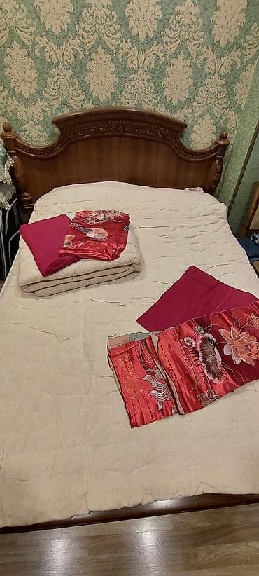 Yorğanlar, adyallar: Yorgan döşək yastiq.təmiz yun.işlənməyib — 7