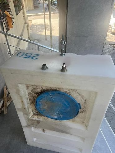 sef qapları: Bak, Plastik, 250 l l, İşlənmiş, Ünvandan götürmə — 5