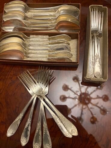 qab qacaq ikinci el: Qedim agir qaşiq çengel(мнц)1-2 defe qutudan çixarilib.12 — 1