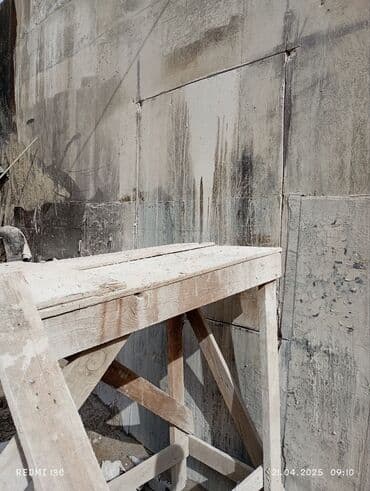 qalmaq sertile arenda masinlar: Səssiz tozsuz səliqəli kəsim. Beton katlavan monolit kubik — 7