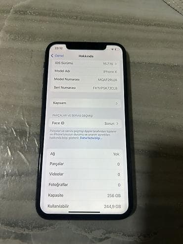 ssd 256: IPhone X, 256 GB, Space Gray — 2