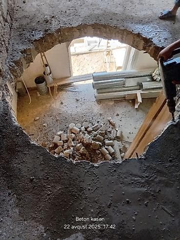 santexnik usdasi: #betonisleri #beton #betonkesme #betonkəsimi #betonkesim #betondesme — 4