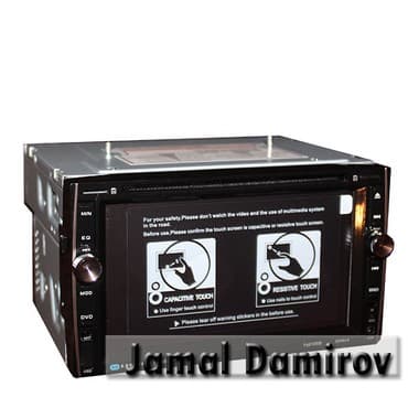 maqintafon manitorlu: 2-din universal DVD-monitor A03. Универсальный DVD-монитор 2-din A03 — 1