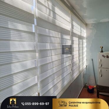 ucuz tüller: Jalüz pərdə ucuz sok qiymətlər bizdə 2 ya 3 günərzində hazırlama — 6