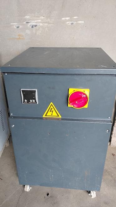 su cəni 5 tonluq: 40 kva çetinkaya, giriş 110 v, cixiş 220v, ela veziyyetdedi mis — 1