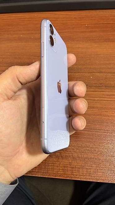 iphone kabel: IPhone 11, 128 GB, Deep Purple, Face ID, Simsiz şarj, Sənədlərlə — 3